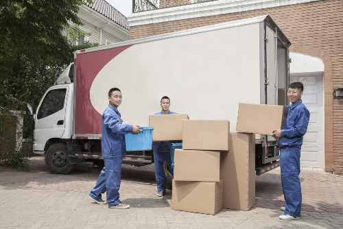 Local van service handling business deliveries in Camdentown